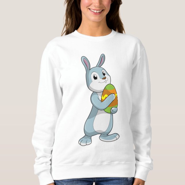 Rabbit with Egg Sweatshirt (Front)