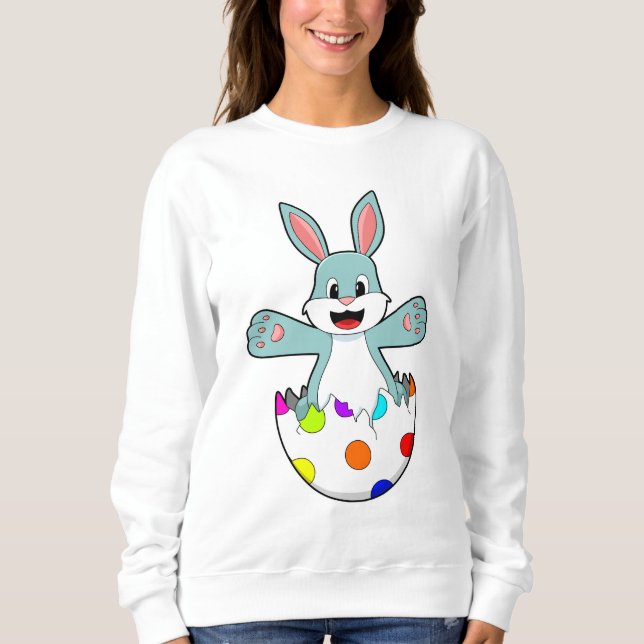 Rabbit with Egg Sweatshirt (Front)