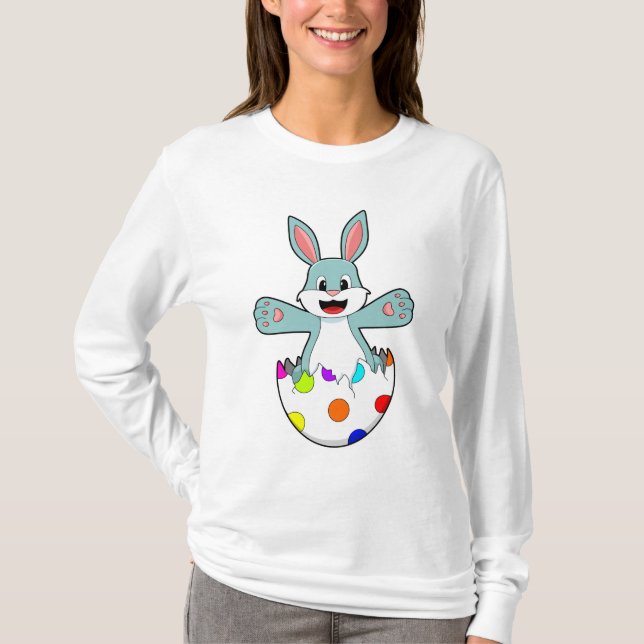Rabbit with Egg T-Shirt (Front)
