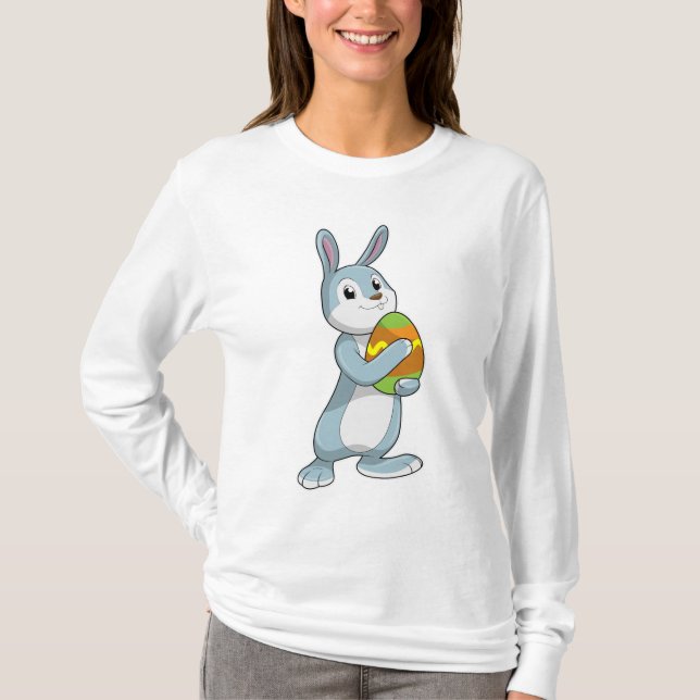 Rabbit with Egg T-Shirt (Front)