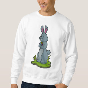 Rabbit with Flowers Sweatshirt