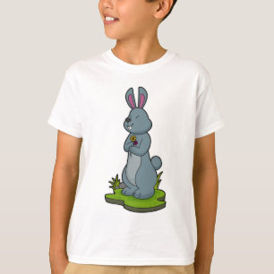 Rabbit with Flowers T-Shirt