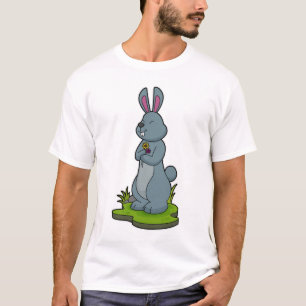 Rabbit with Flowers T-Shirt