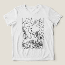 Rabbit with grapes colouring