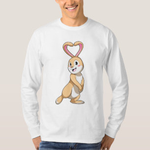 Rabbit with Heart T-Shirt