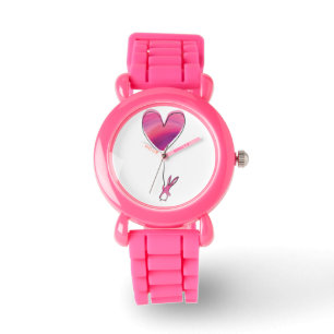 Rabbit with heart watch