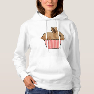 Rabbit with Muffin Hoodie