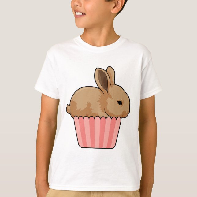Rabbit with Muffin T-Shirt (Front)