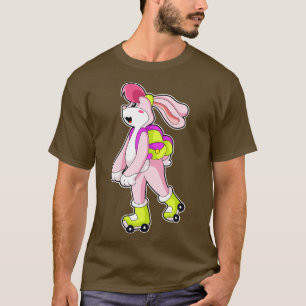 Rabbit with Roller skates T-Shirt