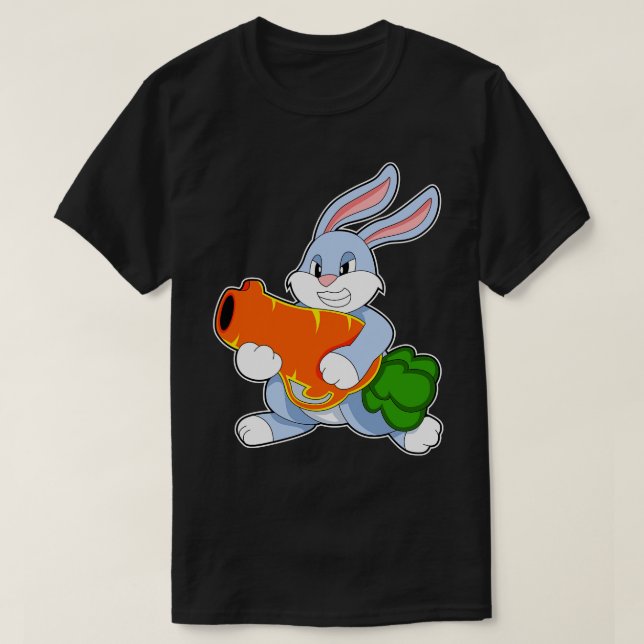 Rabbit with rot 8 T-Shirt (Design Front)