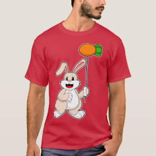 Rabbit with rot as Balloon T-Shirt