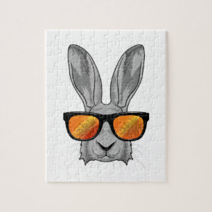 Rabbit with Sunglasses Jigsaw Puzzle