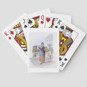 Rabbit Woman, from 'Costume of Great Britain', pub Playing Cards