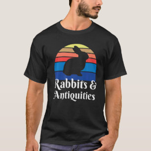 Rabbits And Antiquities   T-Shirt