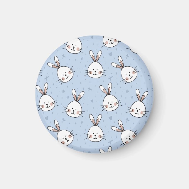 Rabbits, Animal, Background Magnet (Front)