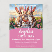 Rabbits Birthday Bash