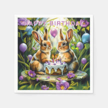 Rabbits Birthday Party