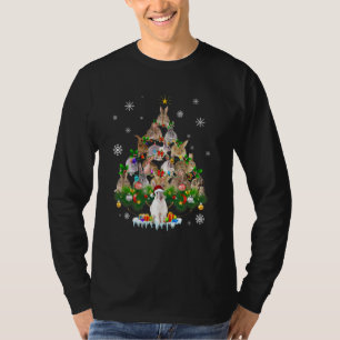 Rabbits Christmas Tree Ornament Decor Costume T-Shirt