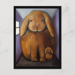 Rabbits Den Postcard