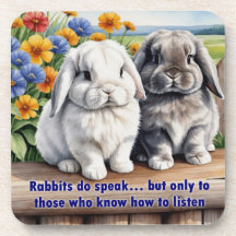 Rabbits Do Speak Lop Eared Bunny set 6