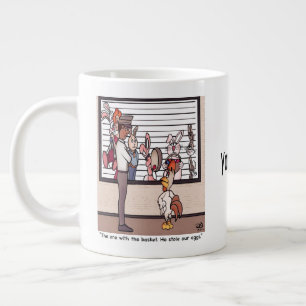Rabbits In A Lineup Speciality Mug