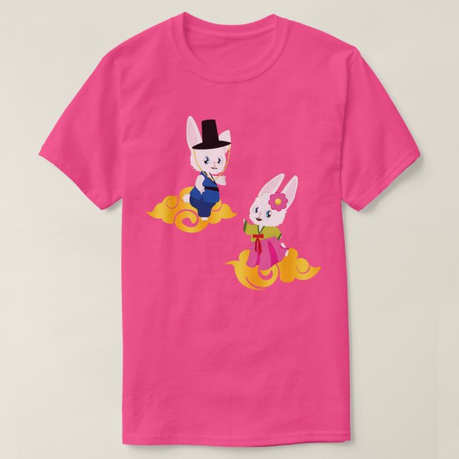 Rabbits in hanbok T-Shirt (Design Front)