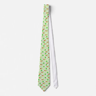 Rabbits in the garden tie
