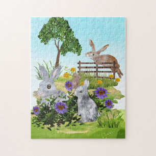 Rabbits  jigsaw puzzle