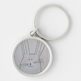 Rabbits Key Ring