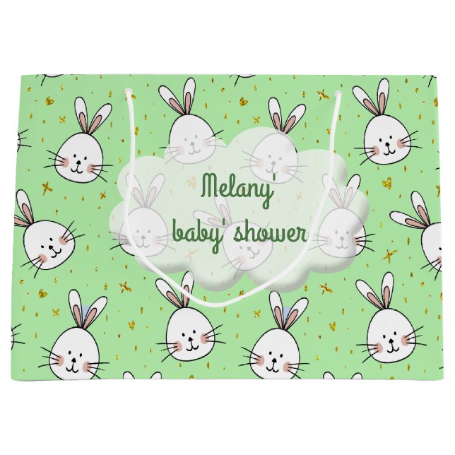 rabbits large gift bag (Front)