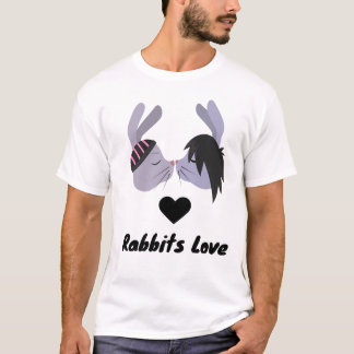 rabbits Love T-shirt