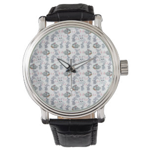 rabbits pattern watch