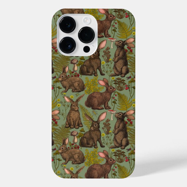 Rabbits Phone Case (Back)
