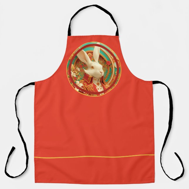 Rabbit's Royal Dress Code, Easter,  Apron (Front)