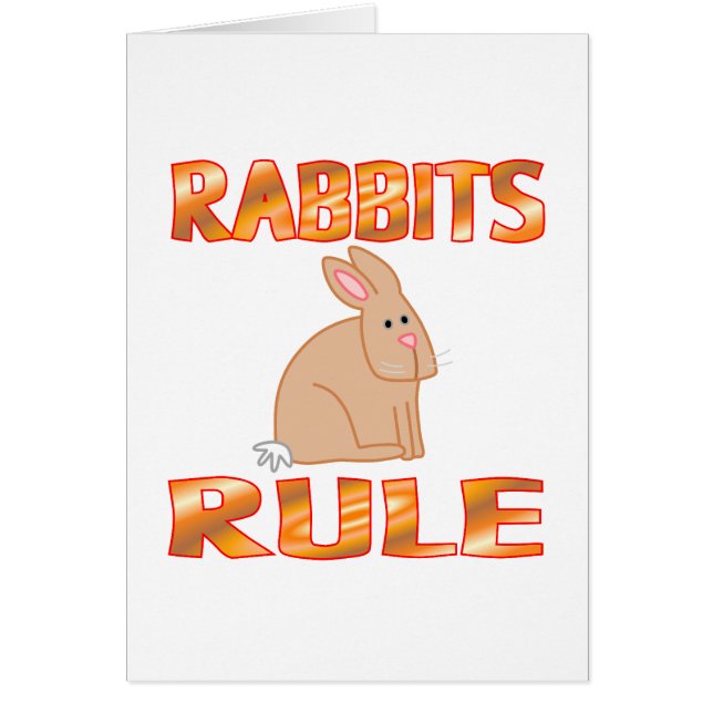 RABBITS RULE (Front)
