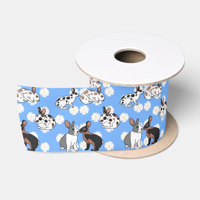 Rabbits Satin Ribbon (Spool)