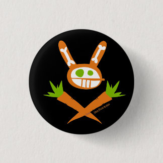 RabbitSkullconWEB 3 Cm Round Badge