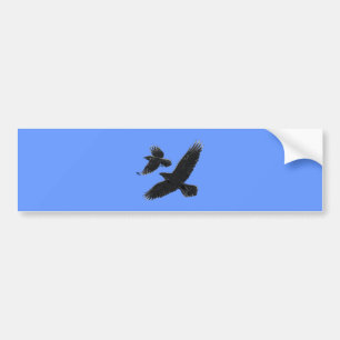 Raben ravens bumper sticker