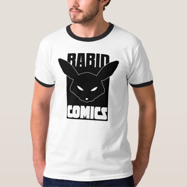 Rabid Comics Ringer Shirt (Front)