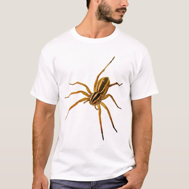 Rabid Wolf Spider (Rabidosa rabida) T-Shirt (Front)