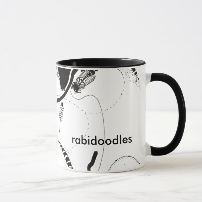 rabidoodles #2 mug (Right)