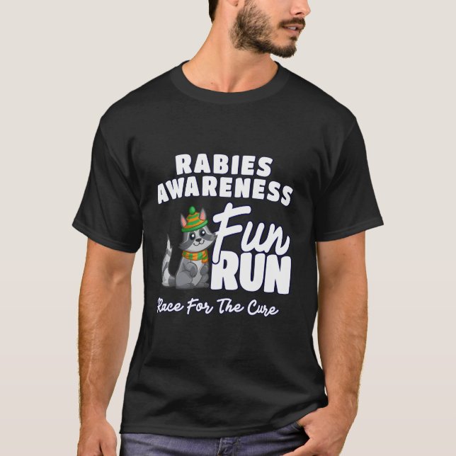 Rabies Awareness Fun Run T-Shirt (Front)