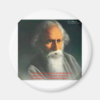 Rabindranath Tagore Love Quote Gifts & Cards Magnet