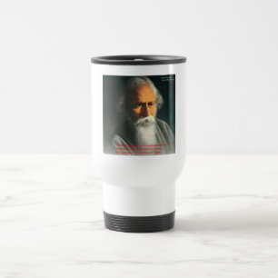 Rabindranath Tagore Love Quote Gifts & Cards Travel Mug