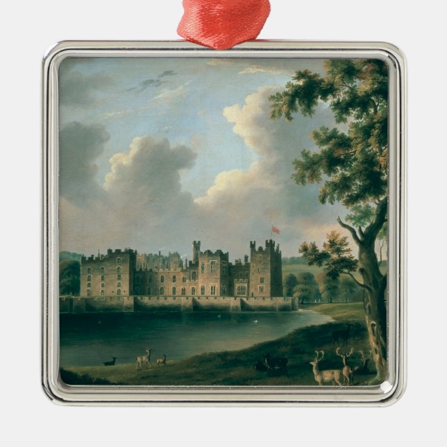 Raby Castle Metal Tree Decoration (Front)