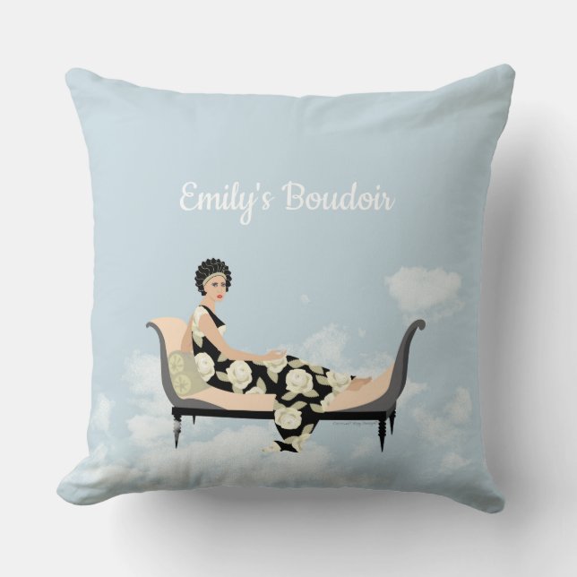 Racamier in the Clouds Cushion (Front)