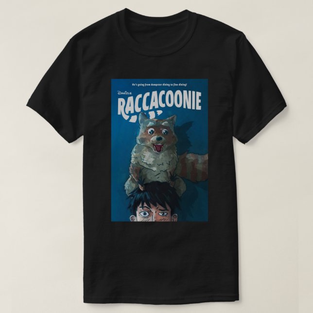 Raccacoonie Everything Everywhere All At Once Stic T-Shirt (Design Front)