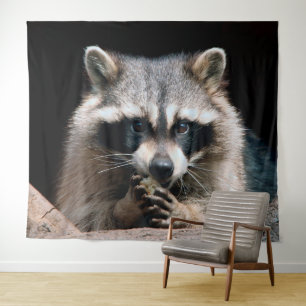 Raccoon 004 tapestry