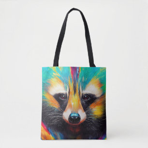 Raccoon Animal Discovery Adventure Nature Planet Tote Bag