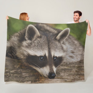 RACCOON FLEECE BLANKET